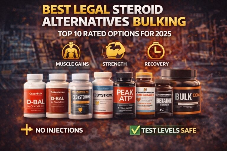 Best Legal Steroid Alternatives Bulking