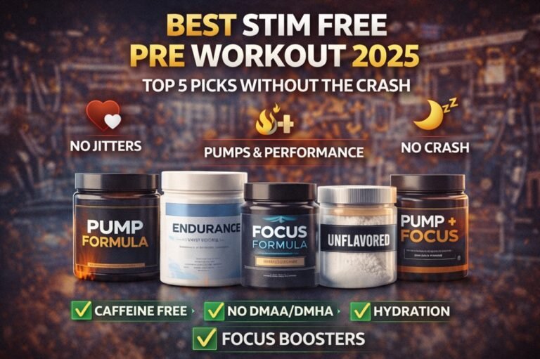 Best Stim Free Pre Workout