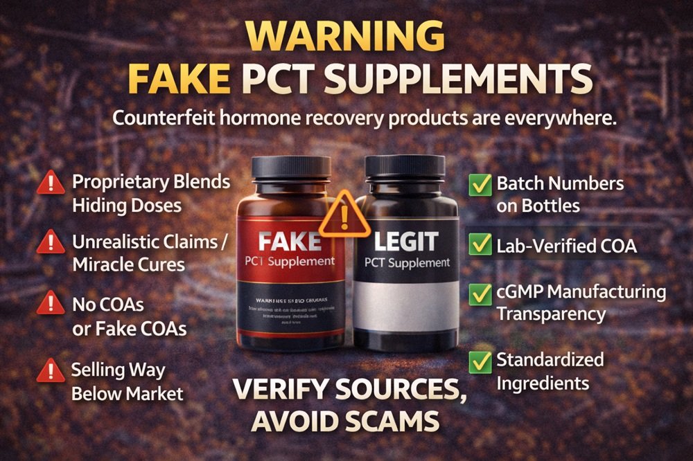 Fake PCT Supplements: How to Spot Counterfeits in 2026