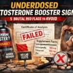 underdosed testosterone booster signs