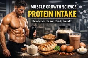 muscle growth science protein intake